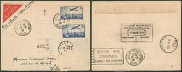 France - L. Par Poste Aérienne (Lille, Gare Avion 1936) > Lille / Cachet ! - 1927-1959 Briefe & Dokumente