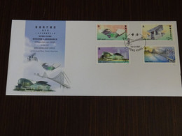 Hong Kong 1997 Modern Landmarks Set Of 2 FDC VF - FDC