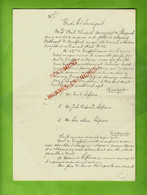 1905  Salins (Seine Et Marne) ECHANGE DE TERRES Cathcart De Trafford & De Stacpoole De Londres  Et Consorts Lafièvre - Documentos Históricos