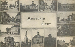71 Souvenir De GIVRY - Multi Vues - Sonstige & Ohne Zuordnung