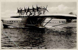 Dornier Do X Flugschiff Foto-Karte I-II - Unclassified