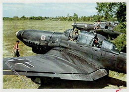 Flugzeug Junkers WK II Ju 87 Feldflugplatz Am Dnjepr I-II Aviation - Unclassified