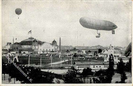 FRANKFURT/Main ILA 1909 - Lenkbares Luftschiff PARSEVAL über Dem Ausstellungsplatz I - Unclassified