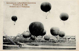 FRANKFURT/Main ILA 1909 - ZIELFAHRT Mit 11 FREIBALLONS I - Unclassified