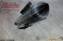 ILA Frankfurt (6000) Ballon  1909 I-II (Eckbug) - Unclassified