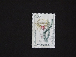 MONACO YT 1966 OBLITERE - FLORE JARDIN EXOTIQUE CACTUS - Used Stamps