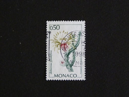 MONACO YT 1966 OBLITERE - FLORE JARDIN EXOTIQUE CACTUS - Usados