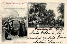 Kolonien Deutsch-Ostafrika M'tschiriri Weiber Stpl. Muanza 26.1.03 I-II Colonies - Unclassified