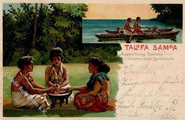 Kolonien Samoa Ausstellung Litho 1900 I-II Expo Colonies - Unclassified