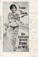 Tätowierung Annie Frank Die Kunstvollst Tätowierte Dame Der Welt Ansichtskarte 1902 I-II (Stauchung) - Unclassified