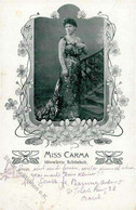Tätowierung Miss Carma 1907 Ansichtskarte I-II - Unclassified