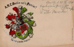 Studentika Berlin Mitte (1000) A.R.C. Sei's Panier 1920 I-II - Unclassified