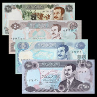 Iraq Banknote,1986,4v,UNC - Irak