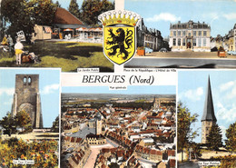 59-BERGUES-MULTIVUES - Bergues