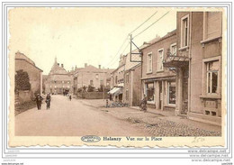 HALANZY ..-- Vue Vers La Place . 1949 Vers WENDUINE ( Mr Pierre FISCHER ) . - Aubange