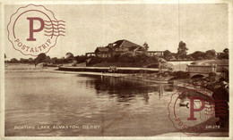 DERBY .... BOATING LAKE ALVASTON ENGLAND UK - Derbyshire