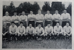 US COGNAC 1954 Avec Nom Des Joueurs - Rugby