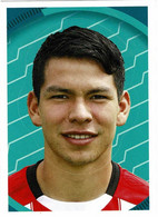 Panini & Jumbo Football Voetbal Nederland Album PSV Eindhoven Nr. 89 Hirving Lozano Mexico - Edición  Holandesa