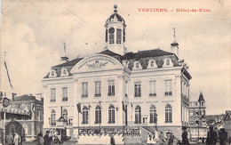 CPA Verviers - Hotel De Ville - Animé - Verviers