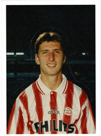 Panini & Jumbo Football Voetbal Nederland Album PSV Eindhoven Nr. 135 Luc Nilis - Edición  Holandesa