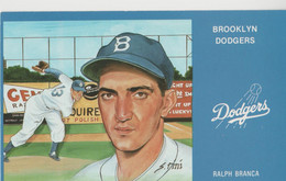 Ralph Branca / Baseball - Brooklyn Dodgers / Illustrateur Susan Rini - Baseball