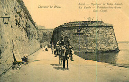 GRECE  CRETE  La Canée Fortifications Porte Cum Capu   2scans - Griekenland