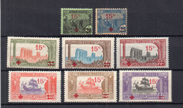 !!! TUNISIE, SERIE CROIX ROUGE N°59/66 NEUVE ** - Neufs