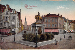 CPA Ostende - Place Léopold - LUX Série 116 , 10 - Oostende