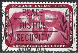 United Nations (New York) 1962 - Mi 101 - YT 102 ( UN In Hands ) - Used Stamps