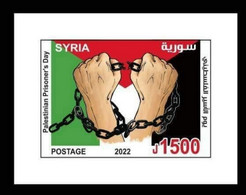 Syrie ,Syrien , Syria 2022 , Palestinian Prisoner's Day , Block  ,  MNH** - Syria