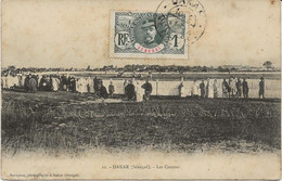 DAKAR - SENEGAL  - LES COURSES - ANNEE 1906 -  AFFRANCHIE N°30 - - Senegal