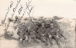 CPA Photo Signée - Militaire Régiment - Photo De Soldats  - Beverloo - Photographs