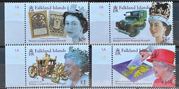 Falkland Islands MNH 2015 - Britains Longest Reigning Monarch - Falklandeilanden