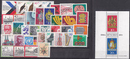 Bund 1973 -  Mi.Nr. 753 - 790 - Postfrisch MNH - Kompletter Jahrgang - Unused Stamps