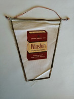 Fanion Publicitaire Tabac Winston Tobacco Publicitary Pennant - Advertising Items