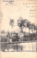 CP Le Roeulx - Environ De Roeulx - L'étang Et Le Chateau St Pierre - 1903 - Le Roeulx