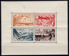 Maroc - 1949  - Solidarité - Bloc N° 1 - Neufs ** - MNH - Blocks & Kleinbögen