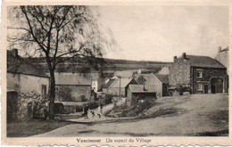 Vencimont  Un Aspect Du Village Carte Festonnée Voyagé En 1953 - Gedinne