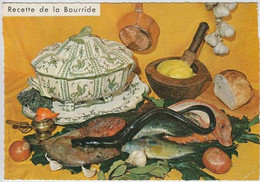 REF20.549   RECETTE DE LA BOURRIDE GEORGETTE SIMON  SOUPIERE.  CUIVRE. PILON.  PAIN - Recettes (cuisine)