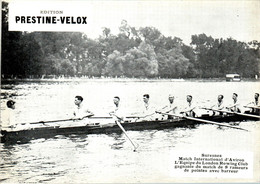 Sport Prestine-Velox Match International D'Aviron London Rowing Club 8 Rameurs ... En TB.Etat - Other & Unclassified
