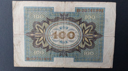 BILLET 1920 ALLEMAGNE 100 MARK - 100 Mark