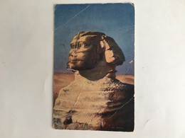 Delcampe - Gizeh Great Sphinx Of Giza Tuck's Postcard Raphael Tuck Oilette Skulptur Sculpture Statuary - Gizeh