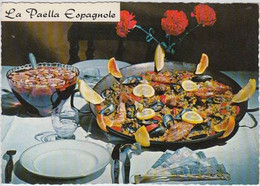 REF20.556  RECETTE DE LA PAËLLA ESPAGNOLE.    EMILIE BERNARD. POËLE  EVENTAIL  OEUILLETS - Recettes (cuisine)