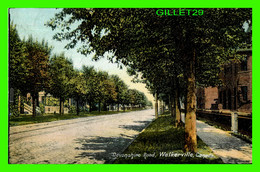 WALKERVILLE, ONTARIO - DEVONSHIRE ROAD - TRAVEL IN 1909 -  PUB. BY STEDMAN BROS - - Windsor