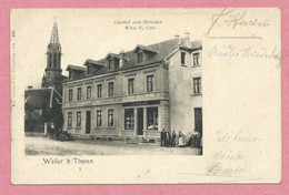 68 - WEILER Bei THANN - WILLER Sur THUR - Gashaus Zum Hirschen - Wwe. E. UNTZ - Altri Comuni