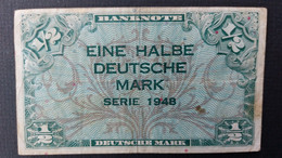 BILLET 1948 ALLEMAGNE 1/2 MARK - 1/2 Mark