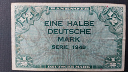 BILLET 1948 ALLEMAGNE 1/2 MARK - 1/2 Mark