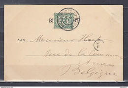 Briefkaart Van Amsterdam-Antwerpen IV Naar Anvers - Briefe U. Dokumente