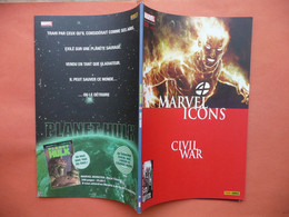 MARVEL ICONS N 29 SEPTEMBRE 2007 CIVIL WAR COLLECTOR EDITION MARVEL PANINI COMICS TRES BON ETAT - Marvel France