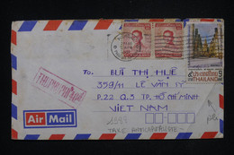 THAÏLANDE - Enveloppe ( Manque Rabat Au Verso ) Pour Ho Chi Minh  ( Vietnam Du Nord ) En 1988 - L 119915 - Tailandia